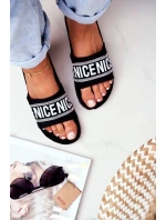 Nazouváky Na Korkové Podrážce Se Zirkony Černé Be Nice Nazouváky Na Korkové Podrážce Se Zirkony Černé Be Nice