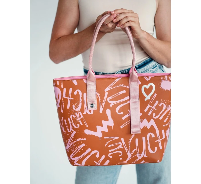 Kabelka VUCH Wennie Grafitti Brown