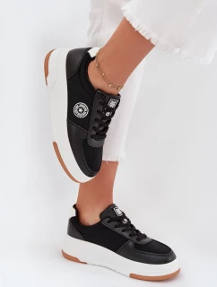 Dámské tenisky na platformě Big Star HI-POLY SYSTEM – černé