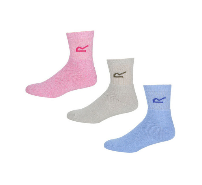 Dámské ponožky 3-pack RWH017-5ZX mix barev - Regatta