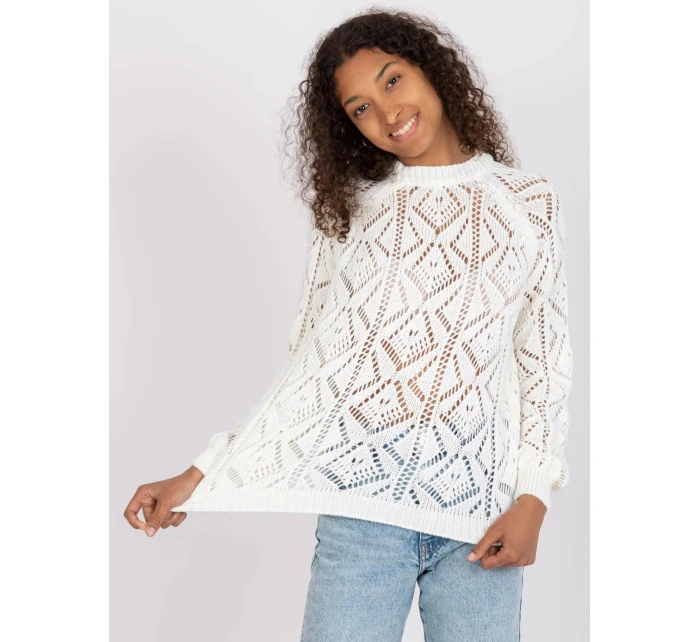 Dámský svetr LC SW 0254.64 smetanový - Rue Paris Dámský svetr LC SW 0254.64 smetanový - Rue Paris