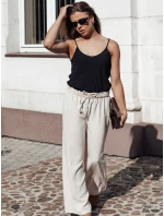 Dámské široké kalhoty light beige Dstreet model 21978415 - FashionStreet