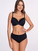 Ava SK 252 Maxi Černá plavková podprsenka s plnými košíčky