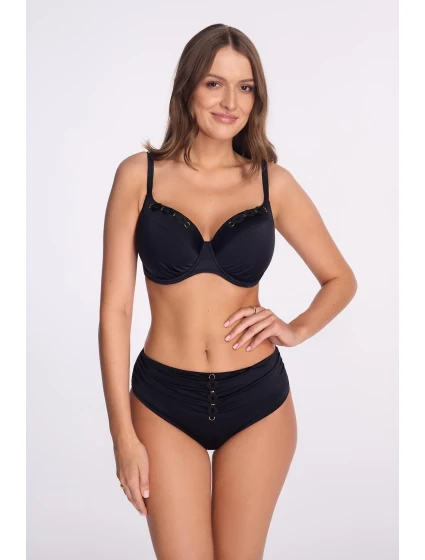 SK Maxi Černá plavková podprsenka s košíčky model 21949465 - Ava SK Maxi Černá plavková podprsenka s košíčky model 21949465 - Ava