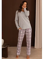 Pyžamo Regina 4028 dlouhé rukávy, velikosti M–2XL, Z26 Pyžamo Regina 4028 dlouhé rukávy, velikosti M–2XL, Z26