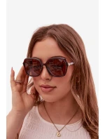 Dámské sluneční brýle se model 22031613 krystaly Hnědé - Boto
