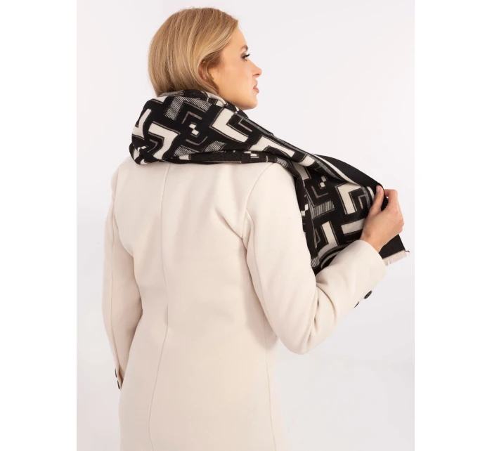 Szalik AT SZ 23158.32 czarno biały