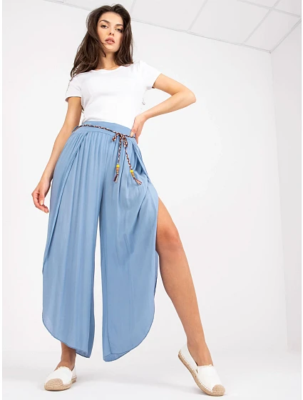 Dámské kalhoty TW SP BI model 17517510 světle modrá - FPrice Dámské kalhoty TW SP BI model 17517510 světle modrá - FPrice