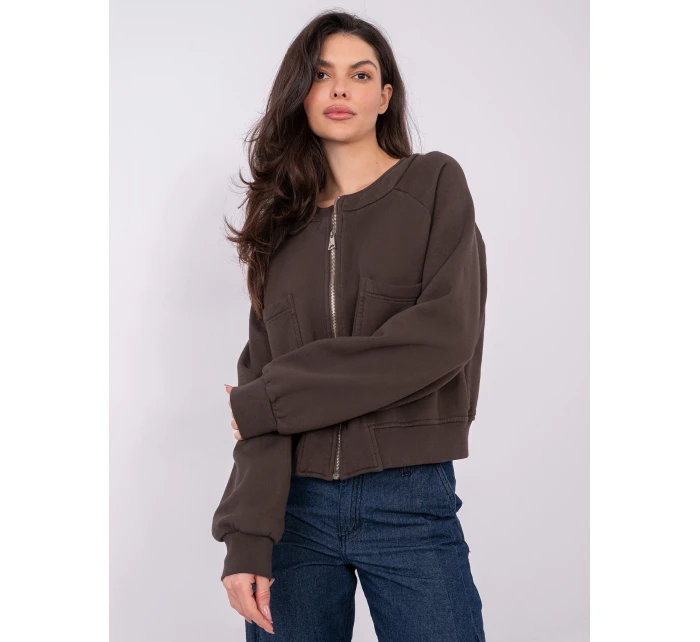 Bluza WT BL model 21818935 ciemny brązowy - FPrice