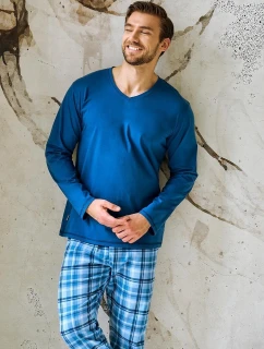 Taro Mark 3476 dlouhé/r 3XL-4XL Z25/26 pánské pyžamo