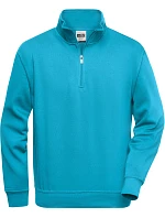 Daiber JN 831 Pracovní mikina s 1/4 zipem 02.0831 turquoise Daiber JN 831 Pracovní mikina s 1/4 zipem 02.0831 turquoise