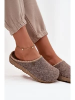 Domácí Obuv Dámské Pantofle model 21714563 Béžové - Inblu