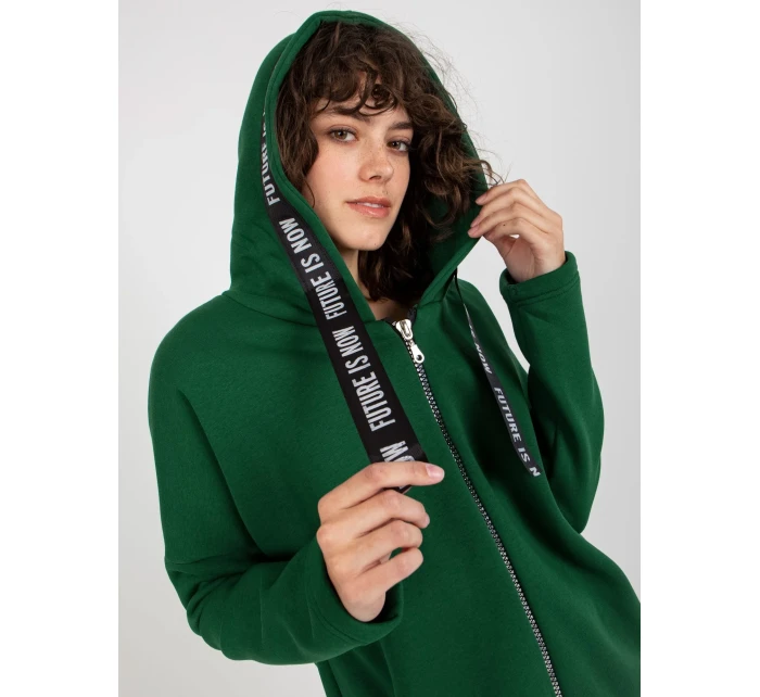 Mikina RV BL 6683.00P tmavě zelená