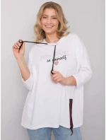 Bluzka RV BZ model 19693285 biały - FPrice Bluzka RV BZ model 19693285 biały - FPrice