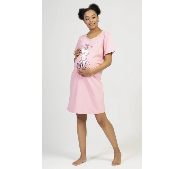 Dámská noční košile mateřská Little model 16478536 - Vienetta Dámská noční košile mateřská Little model 16478536 - Vienetta