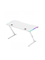 Herní stůl Hero model 21336043 White RGB - Huzaro Herní stůl Hero model 21336043 White RGB - Huzaro