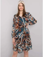 Sukienka DHJ SK  morski model 20961765 - FPrice