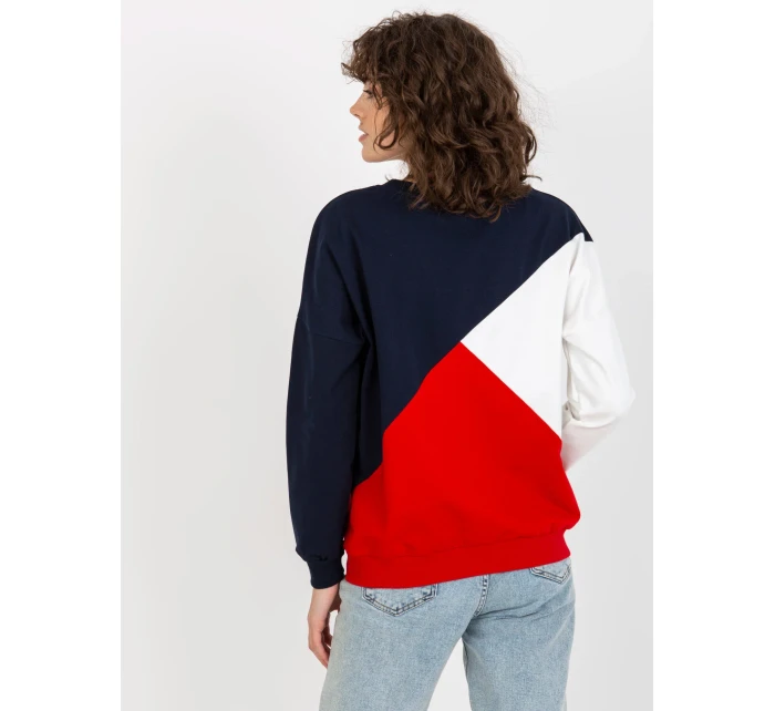 Mikina RV BL 8463.41P tmavě modrá červená Mikina RV BL 8463.41P tmavě modrá červená