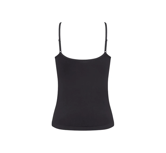 Dámské tílko GO Sense Spaghetti Top - BLACK - černé 0004 - SLOGGI Dámské tílko GO Sense Spaghetti Top - BLACK - černé 0004 - SLOGGI