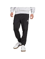 Pánské kalhoty adidas Essentials Feelcozy Fleece Cargo black JE3820