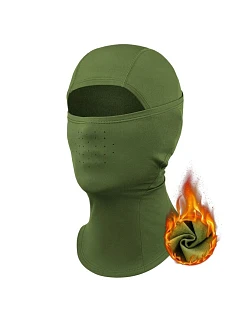 Qunature lyžařský plášť 13230023014 bike motorbike balaclava velikost M - zelená