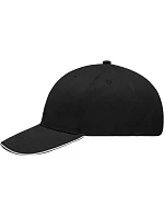 MB  6 panelová sandwich kšiltovka 03. black/white model 22495828 - Daiber