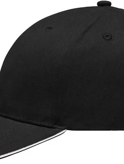 MB  6 panelová sandwich kšiltovka 03. black/white model 22495828 - Daiber