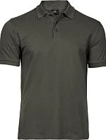 Tee Jays TJ 1405 Pánské luxusní těžké strečové piqué polo 18.1405 deep green