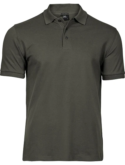Tee Jays TJ 1405 Pánské luxusní těžké strečové piqué polo 18.1405 deep green