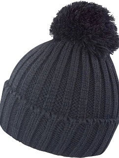 Result Headwear R 369X Pletená čepice s bambulí 28.369X black