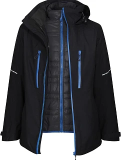 Regatta TRA 156 Zimní bunda Performance 3 v 1 "X-Pro Evader III" 36.A156 black/oxford blue
