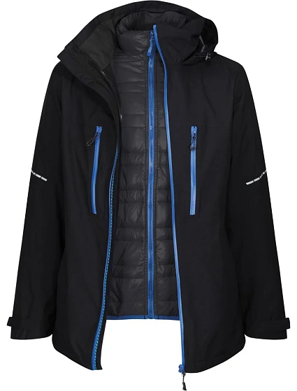 Regatta TRA 156 Zimní bunda Performance 3 v 1 "X-Pro Evader III" 36.A156 black/oxford blue Regatta TRA 156 Zimní bunda Performance 3 v 1 "X-Pro Evader III" 36.A156 black/oxford blue