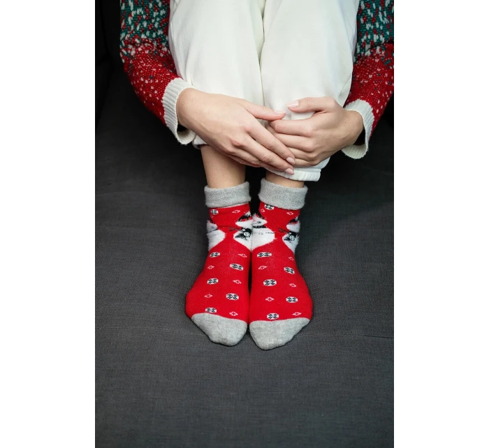 Unisex vánoční ponožky v – 1 pár se model 21770428 - K-Fashion