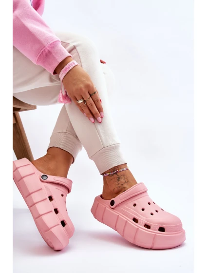 Dámská platforma Crocs Růžove model 21611643 - Boto