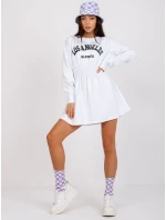 Sukienka DHJ SK model 20961807 biały - FPrice Sukienka DHJ SK model 20961807 biały - FPrice