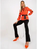 Dámská halenka LK BZ model 18309912 oranžová - FPrice