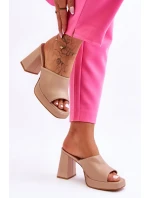 Pantofle model 181070 Step in style Pantofle model 181070 Step in style