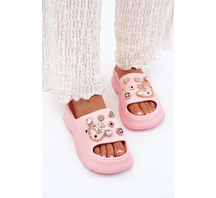 Pantofle model 215753 Step in style Pantofle model 215753 Step in style