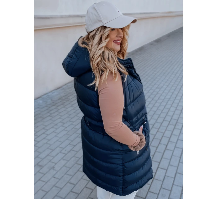 Dámská tmavě modrá vesta KERIS FashionStreet TY2926