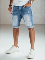 Pánské modré džínové šortky FashionStreet SX2560