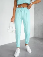 Dámský bavlněný dvoudílný komplet v tyrkysové barvě model 21056401 - Moon