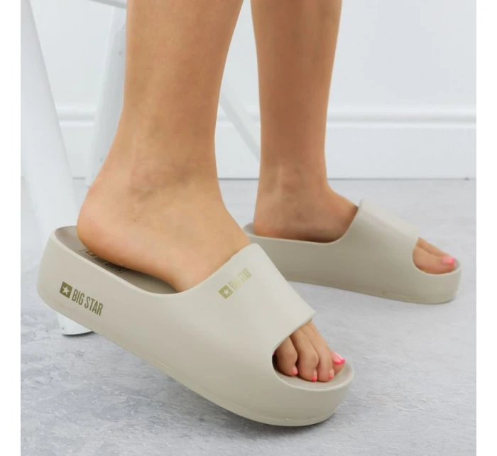 Big Star W SS274722 INT2155B žabky na platformě Big Star W SS274722 INT2155B žabky na platformě