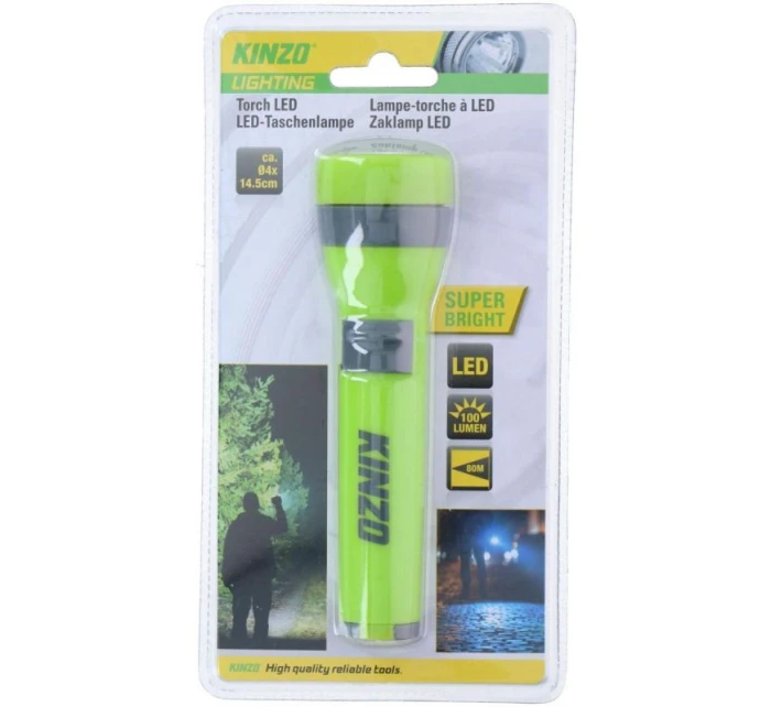 TACTICAL svítilna 14,5cm 1W KINZO