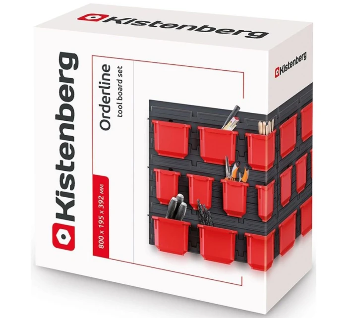 PRACOVNÍ STŮL SE SADOU 20 KONTEJNERŮ ORDERLINE KISTENBERG