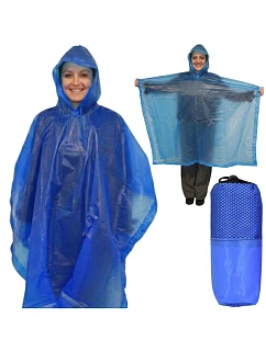PLÁŠTĚNKA PONČO MODRÁ REDCLIFFS