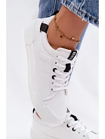 Dámské tenisky Big Star NN274444 Memory Foam systém Bílé