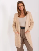 Sweter AT SW model 18990696 beżowy - FPrice Sweter AT SW model 18990696 beżowy - FPrice