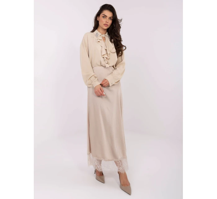 Bluzka IT BZ model 21766284 beżowy - FPrice Bluzka IT BZ model 21766284 beżowy - FPrice