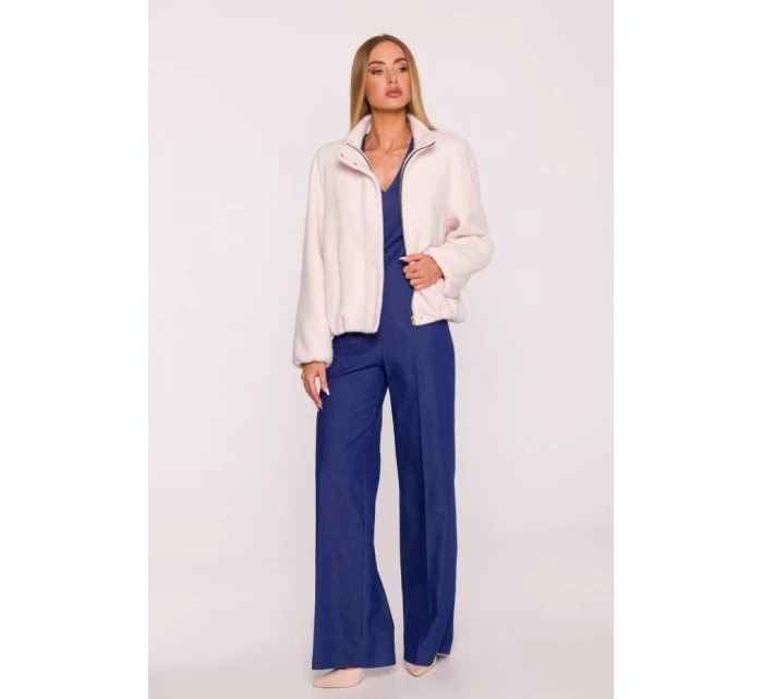 M885 Kabát látkový - béžový