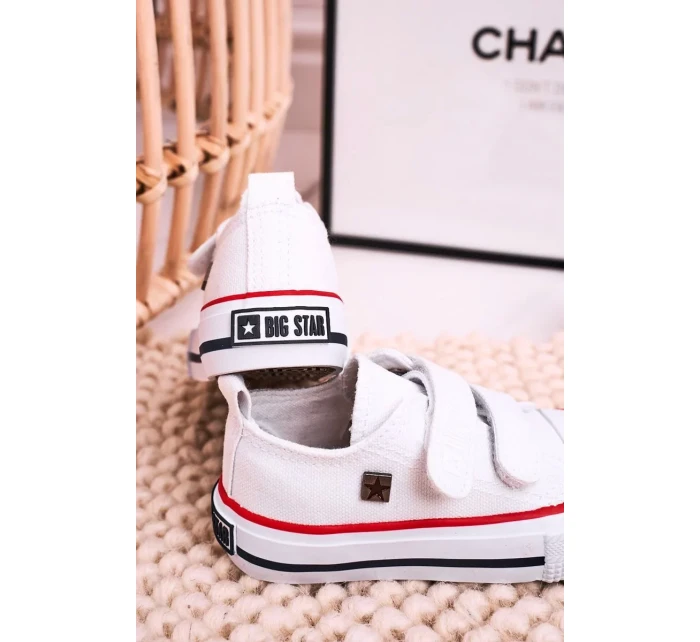Dětské klasické tenisky Big Star - bílé Dětské klasické tenisky Big Star - bílé